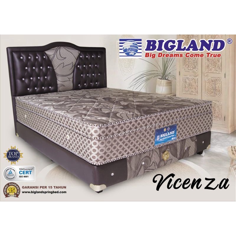 set springbed bigland vicenza 160x200 FREE ONGKIR KEBUMEN