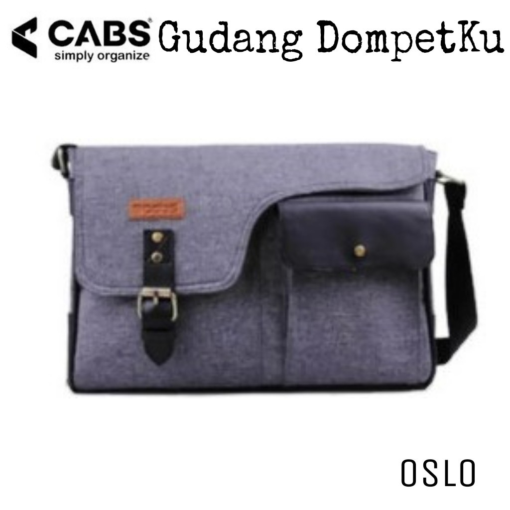 CABS POCKET OSLO GREY - TAS SELEMPANG UNISEX PRIA dan WANITA