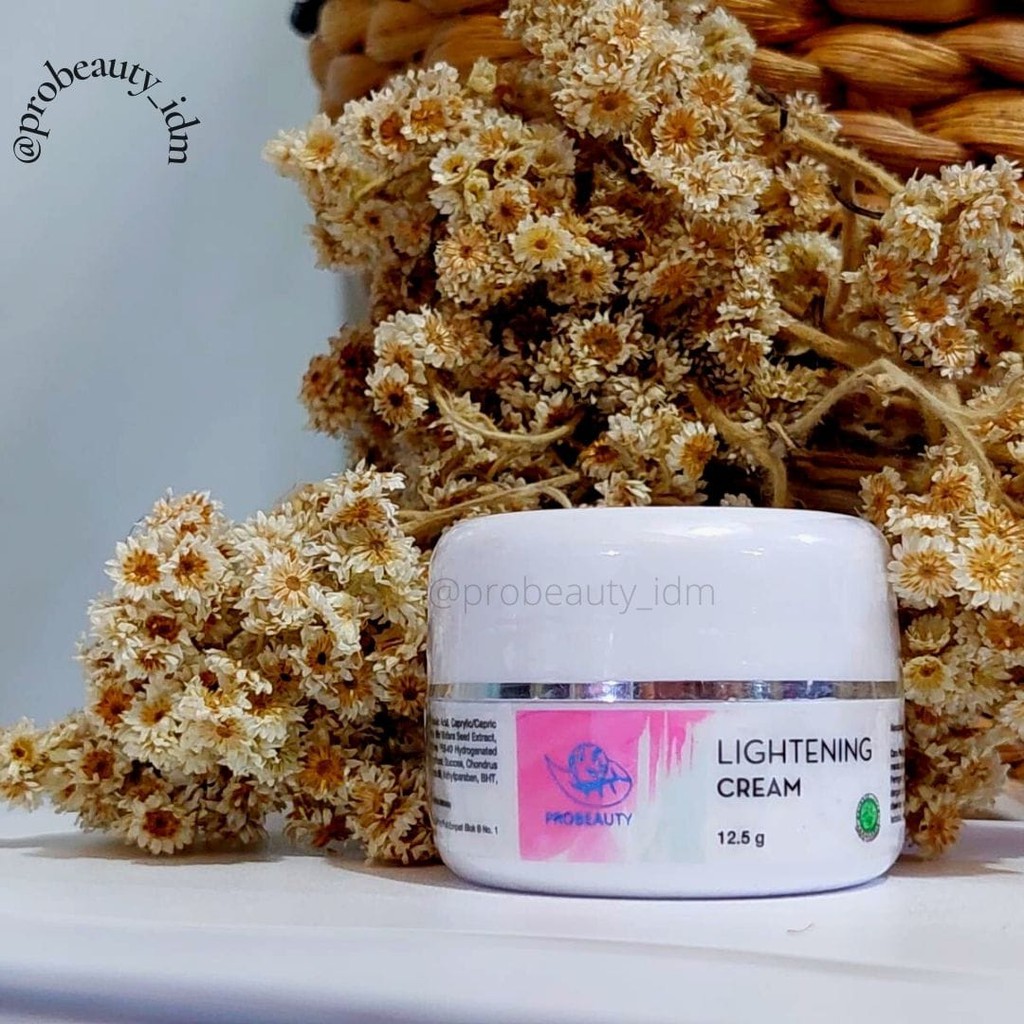 Probeauty Lightening Cream / Night Cream Whitening / Brightening / Anti Dark Spot 12.5 Gr