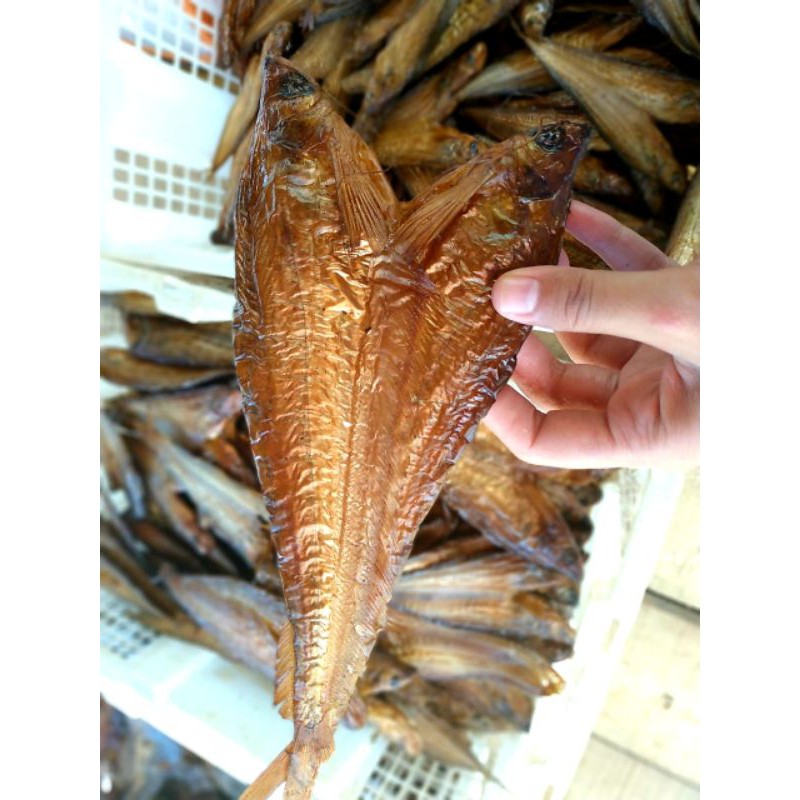 Ikan asap/salai lais kecil-besar
