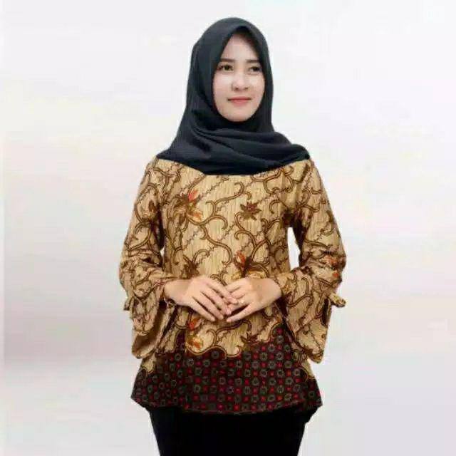 Batik jumbo BIG SIZE JUMBO M.L.Xl.XXL XXXL 3L 4L 5L-F seno coklat