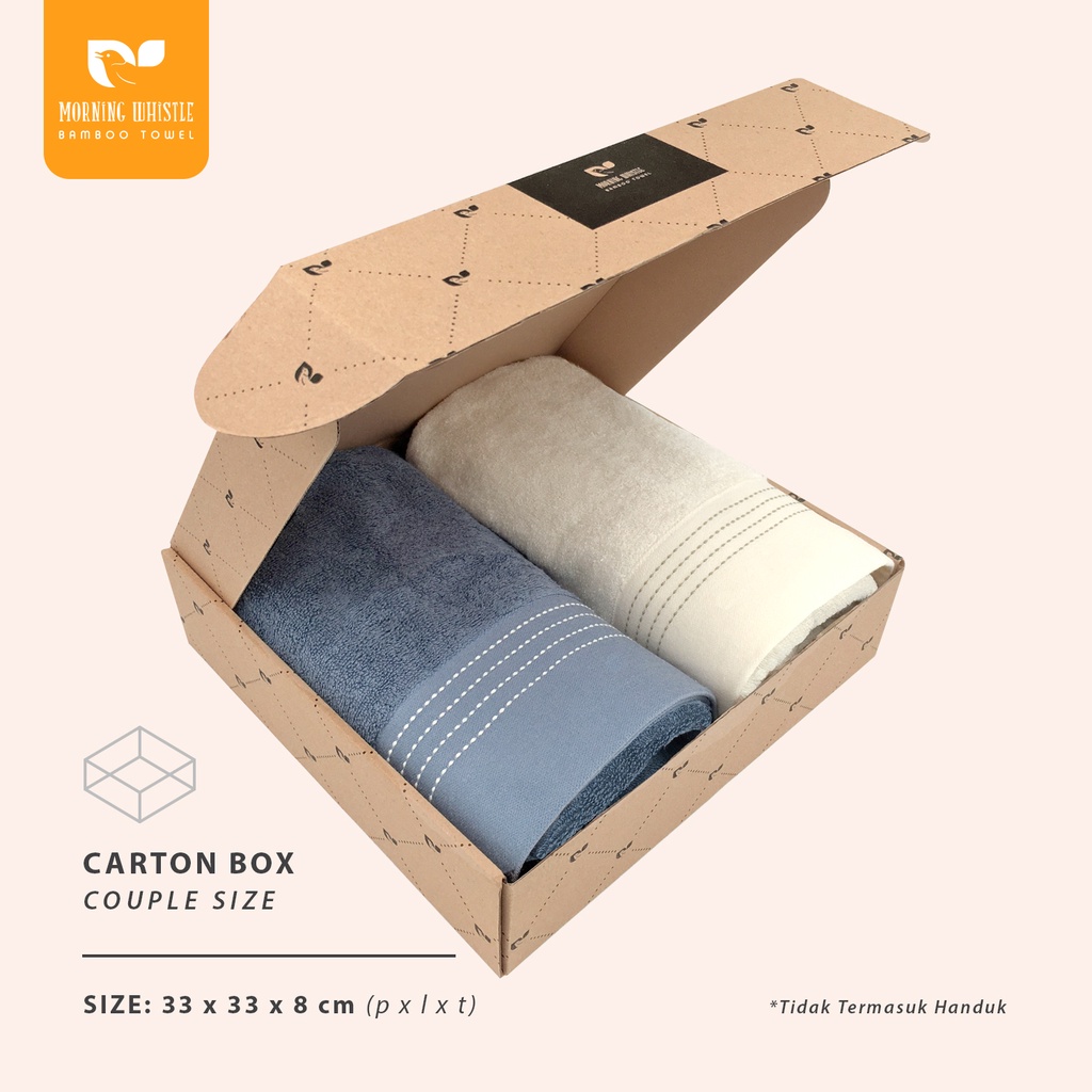 Carton Box Packaging Single/Couple Morning Whistle by Terry Palmer 30x18x8 cm/ 33x33x8 cm