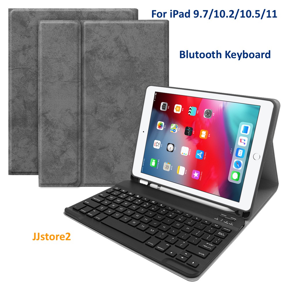 Bluetooth Keyboard Case For iPad 5   /6 9.7,iPad 7/8 10.2,iPad Air 3 10.5