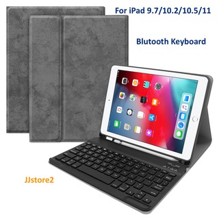 Bluetooth Keyboard Case For iPad 5/6 9.7,iPad 7/8 10.2