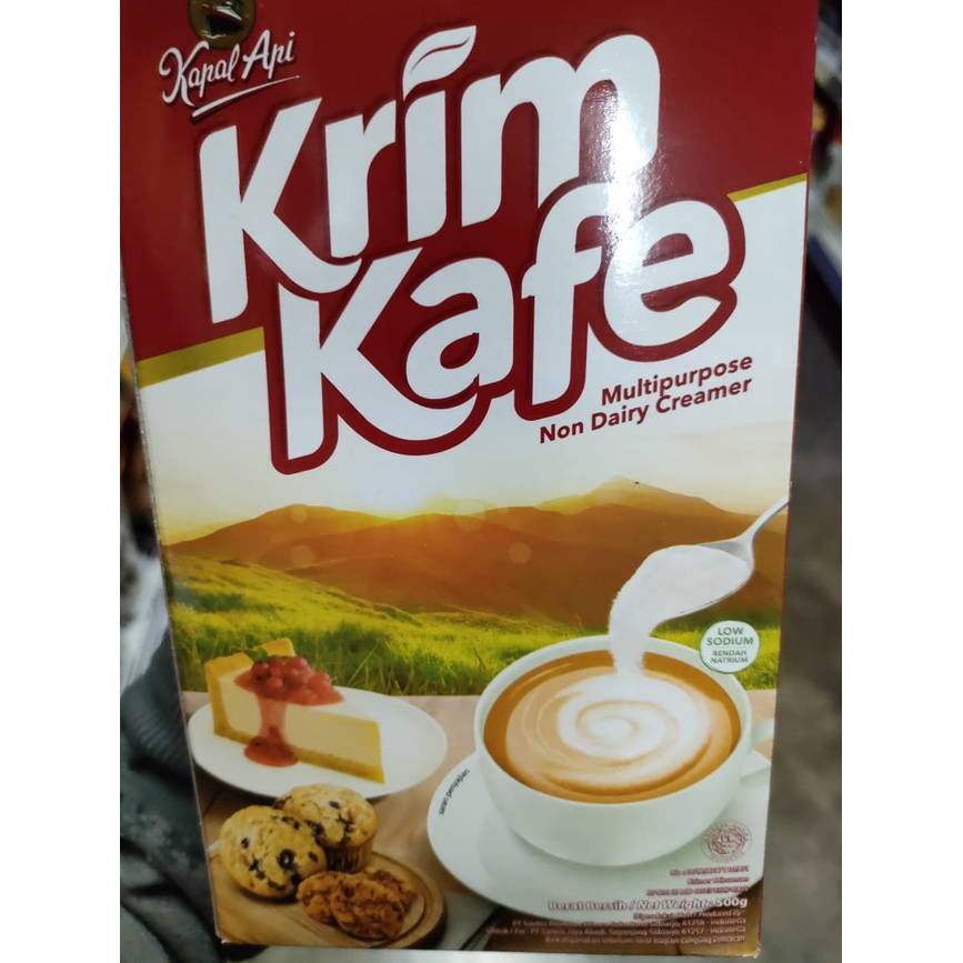 

KAPAL API KRIM KAFE LOW SODIUM 500GR [KS]