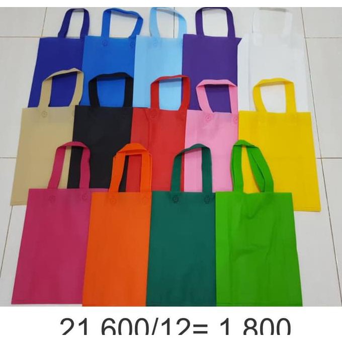 

TERMURAH Tas Spunbond 25 x35 tali GROSIR