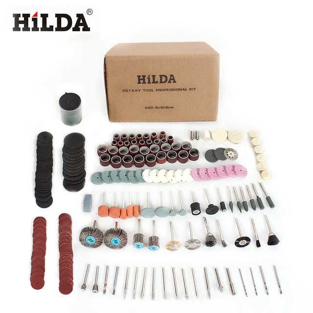 Hilda Set Mata Bor Grinding Polishing Cutting Drill 248 PC