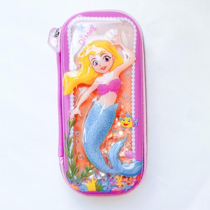 

Kotak pensil Mermaid / putri duyung glitter premium