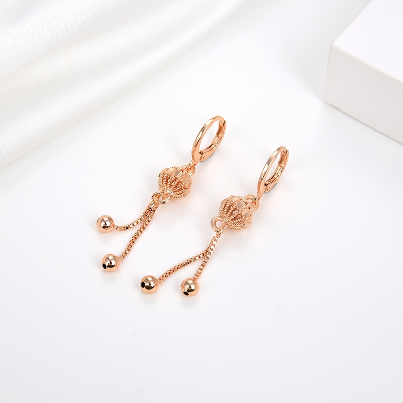 anting titanium wanita emas muda anti karat dewasa tusuk korea asli panjang dan luntur korea style selamanya dewasa 127e