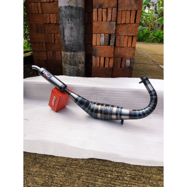 Knalpot RX King YKJ Cobra Superpro Poles Bakar Silincer Original YkJ Istimewa