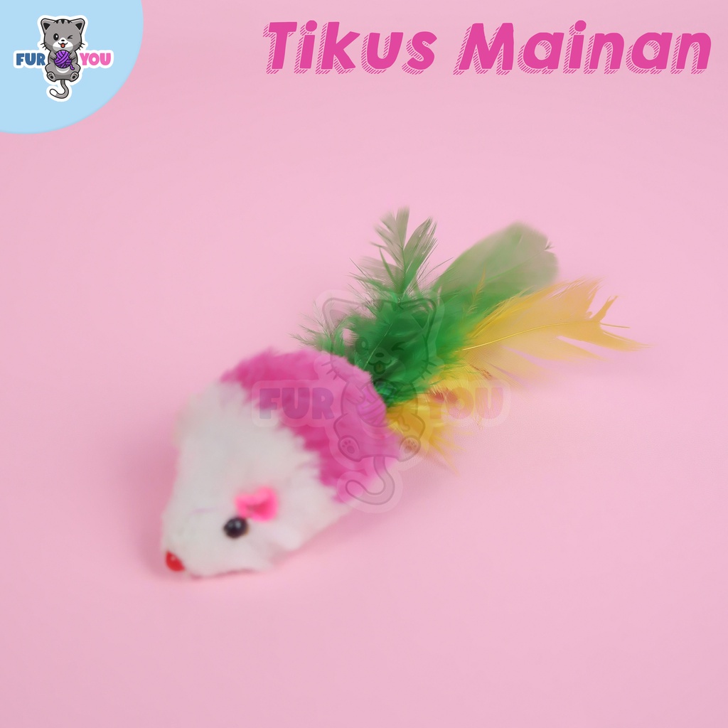 Mainan Kucing Berbentuk Tikus