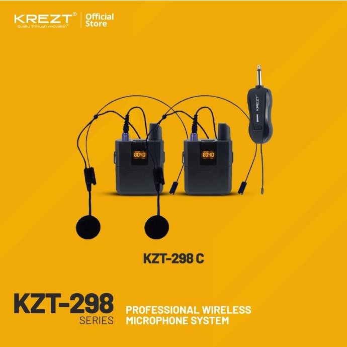 WIRELESS MICROPHONE KREZT KZT 298