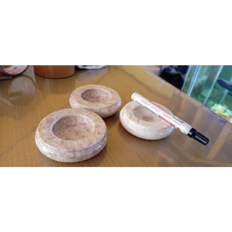 [NEW] ASBAK MINI BULAT KLASIK / ASBAK MARMER / ASBAK BATU / ASBAK BATU MINI / SOUVENIR ASBAK