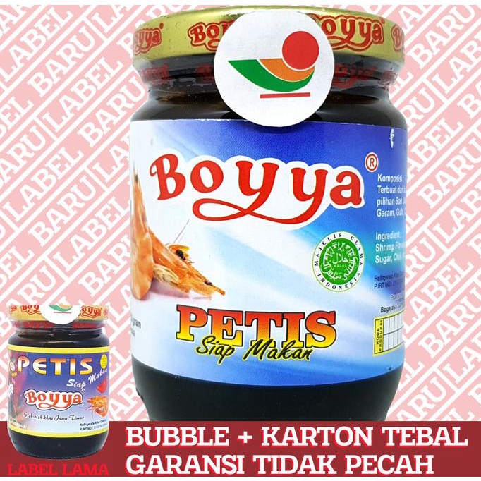 

$$$$] BOYYA PETIS SIAP MAKAN 270gr | BOYA BOGA JAYA BOGAJAYA SAMBAL SAMBEL