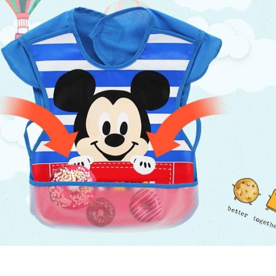 Bibs Eva Disney Waterproff 5444-2 Celemek Makan Anak