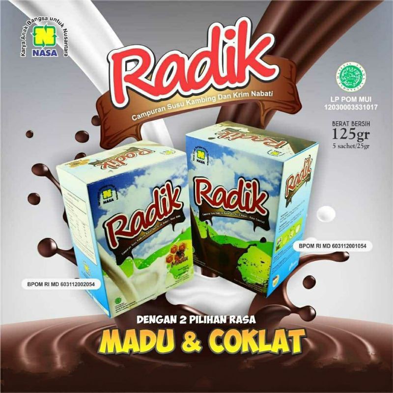 

Susu Kambing Natural Radix