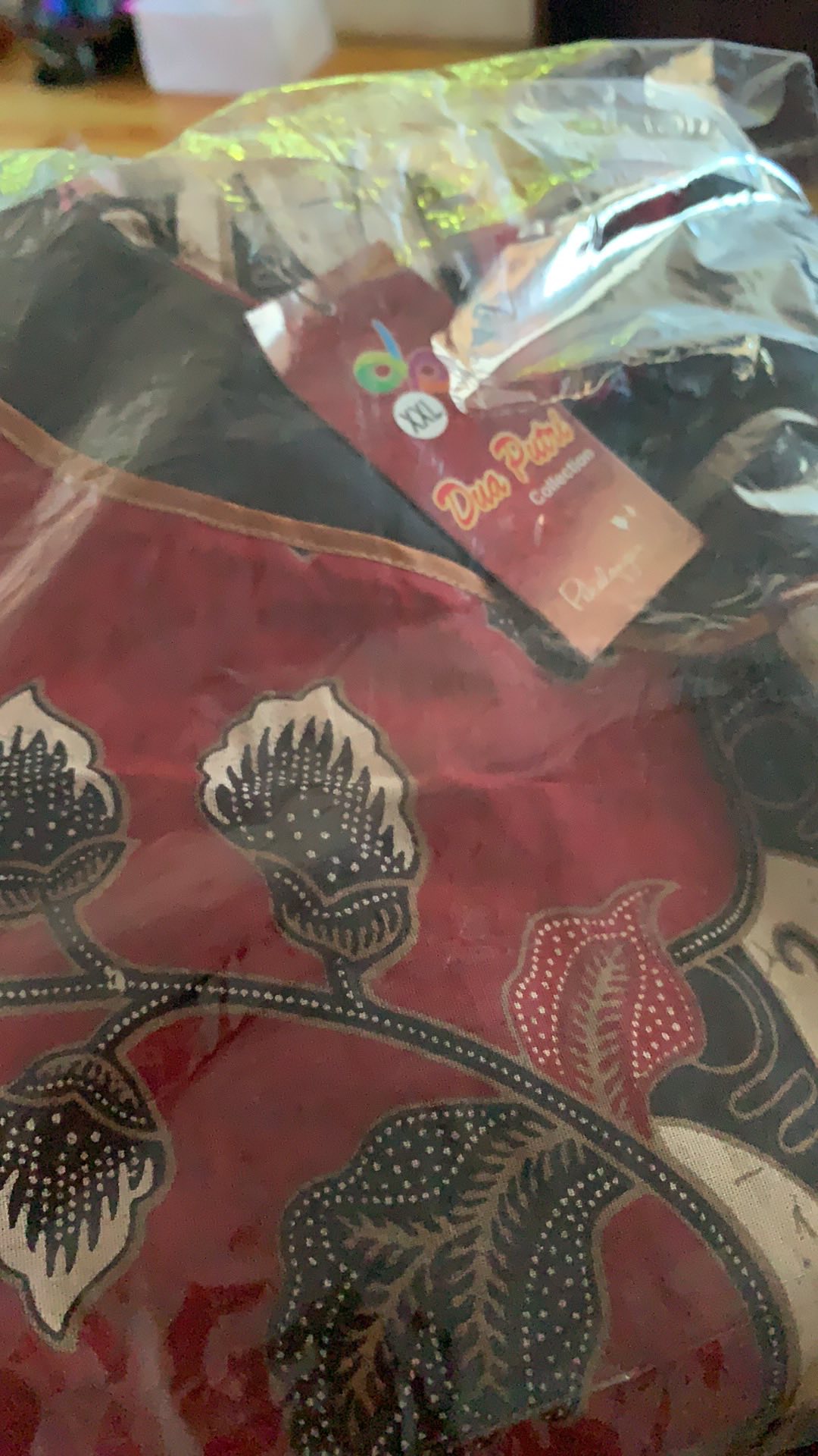 Couple Batik Dres Wanita Kemeja Pria Warna Navi S-m-l-xl-xxl-3l-4l-5l Batik Dua Putri Collection