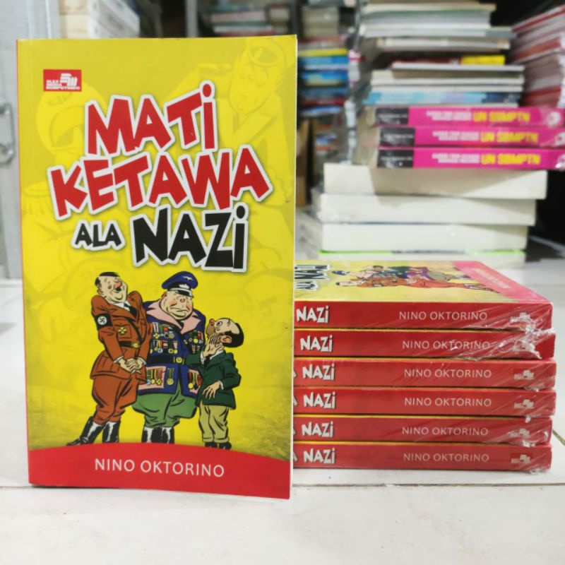 OBRAL NOVEL FANTASI / TIME RIDERS / THE TAKER / THE RECKONING / THE DESCENT / ORIGINAL #4A #14B-Mati ketawa ala nazi