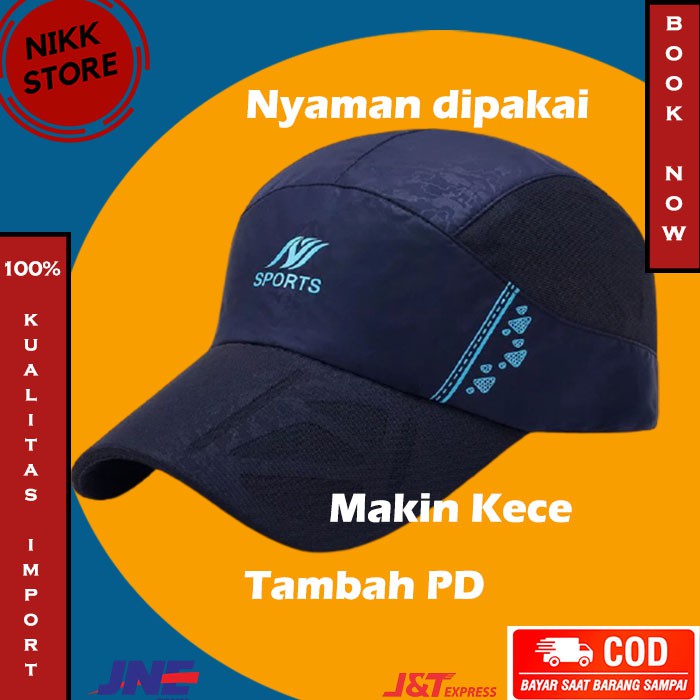 Topi Pria Dewasa Mancing Golf Pantai Import Sepeda Bucket AB516