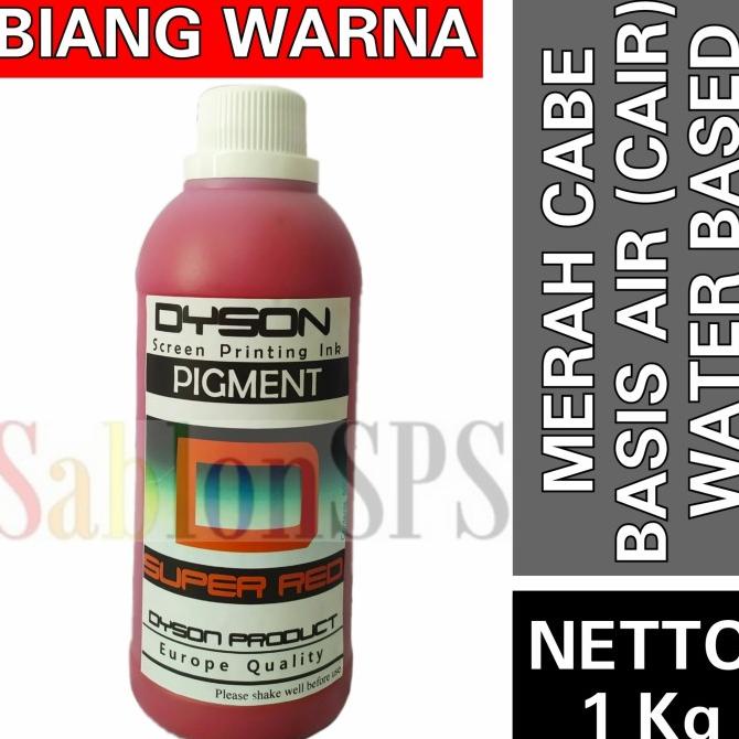 

[COD] BIANG WARNA MERAH 1kg CAT SABLON BOOM SALE Kode 422