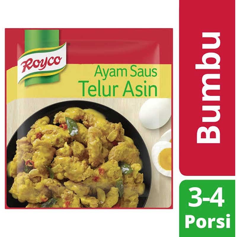 

Royco Bumbu Instant Ayam Saus Telur Asin 22 g