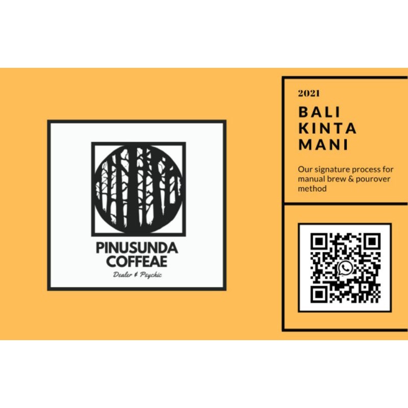 

KOPI ARABIKA BALI ARABICA KINTAMANI 200 GR