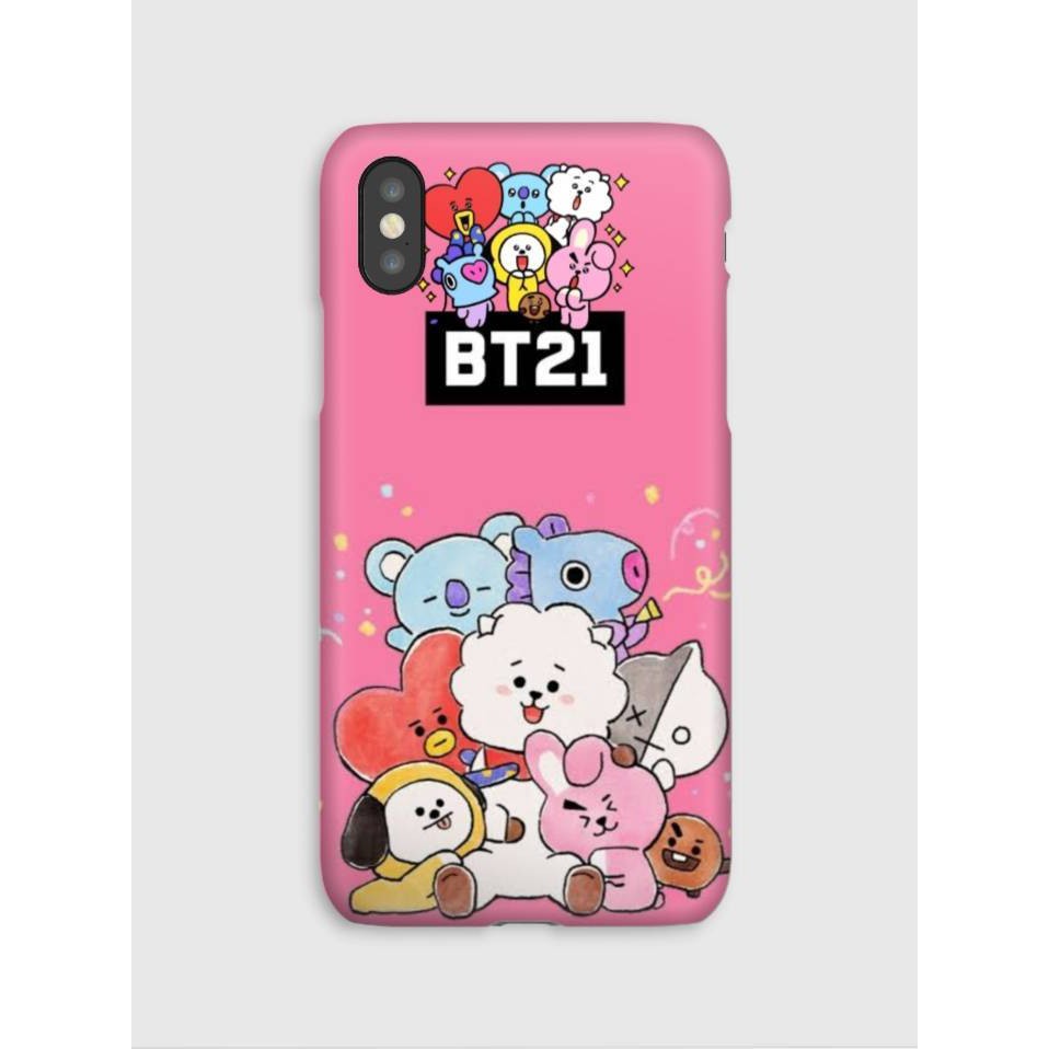 CUSTOM CASE BT21 VIVO Z1 PRO XIAOMI MI 3 REDMI NOTE 9 SAMSUNG S8+ SONY C5 MEIZU M6 VIVO Y15 2019