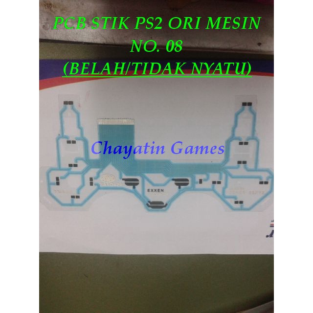 PCB STIK PS2 ORI MESIN BELAH BIRU (No. 08)