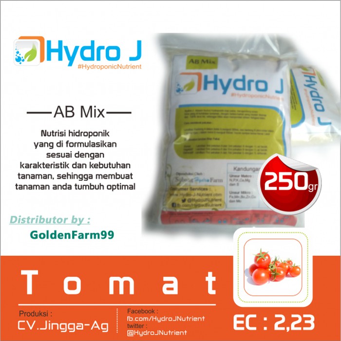 Nutrisi Hidroponik Kusus Untuk Tanaman Tomat
