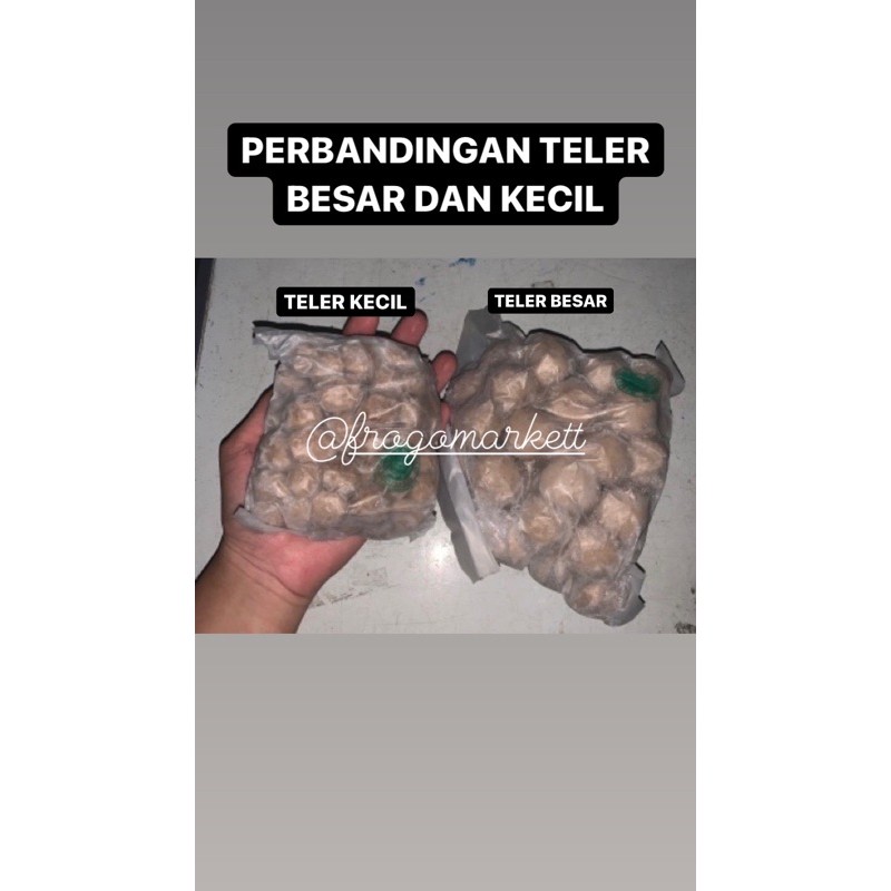 Baso Sapi Es Teler Besar / Kecil