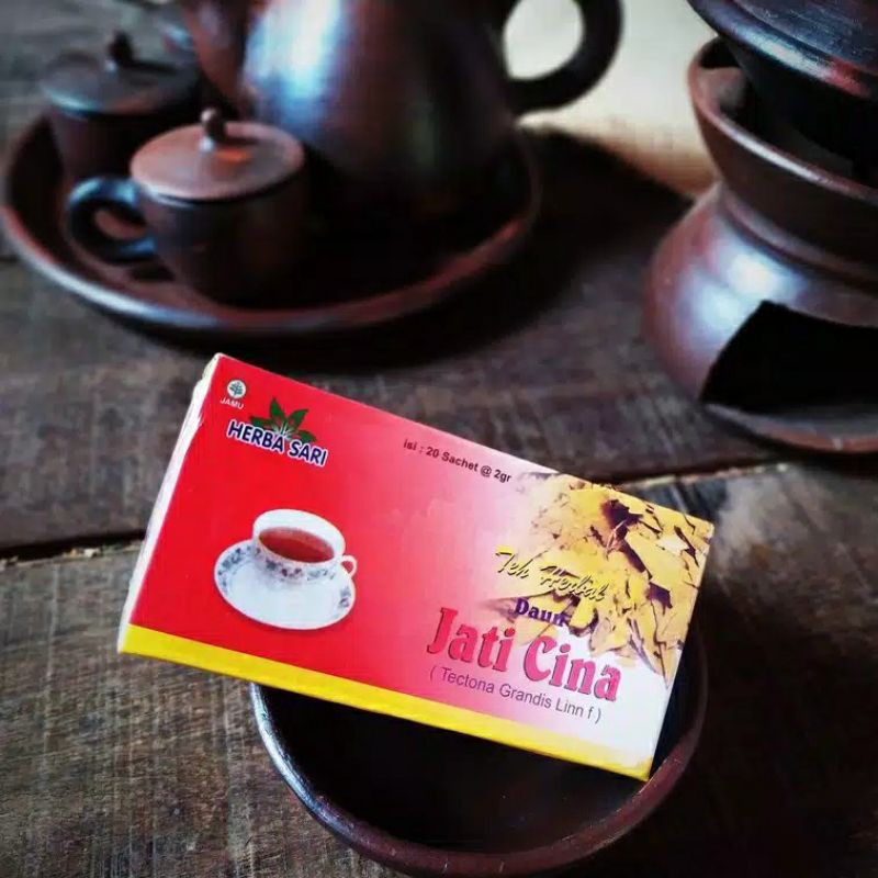 

Teh pelangsing daun jati china (Teh Diet)