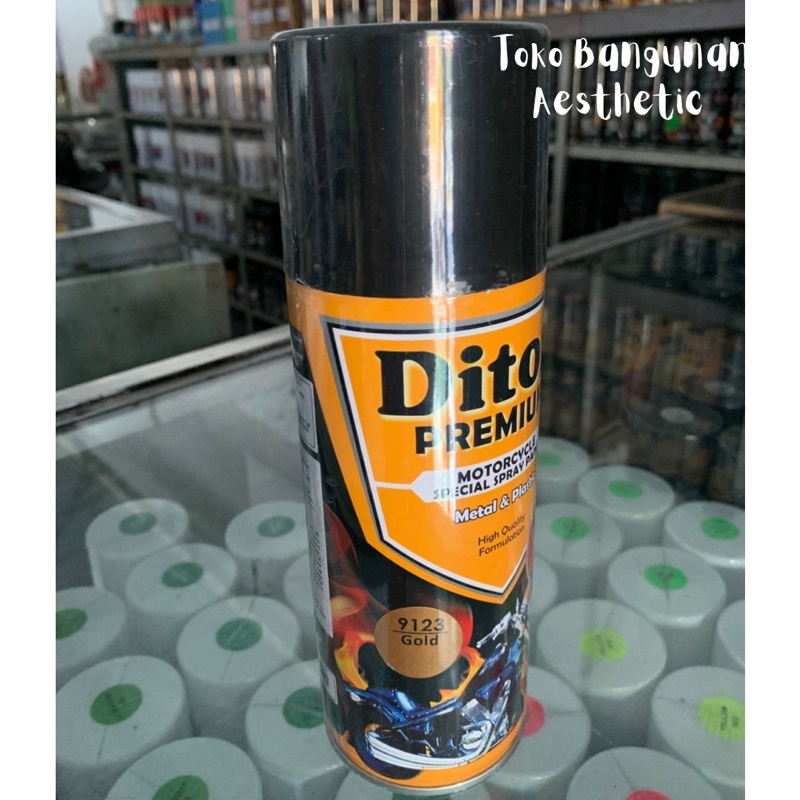 Cat Semprot Diton Premium 9123 Gold