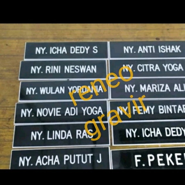 

Murah Name Tag/Nama Dada Magnet Terlaris