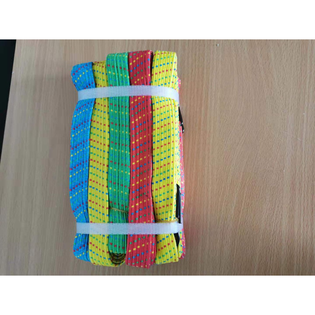 TALI PENGIKAT BARANG 2 METER / KARET BAWAAN BARANG DI MOTOR /TALI BARANG ELASTIS