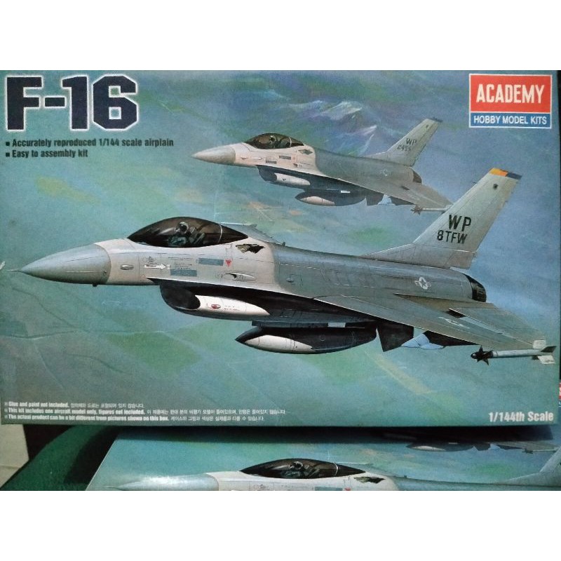 Jual mainan miniatur model kit pesawat terbang tempur murah academy F