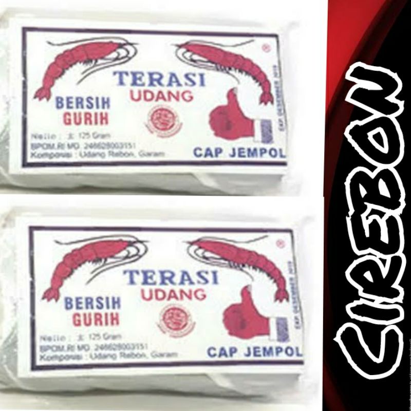 

Terasi Udang Cirebon 125 gr Terasi 100% Rebon Tanpa Pengawet / Sambel Terasi / Sambal Terasi / belacan / caluk / terasi merah / terasi bangka / terasi lombok