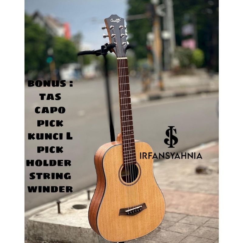 gitar akustik cowboy original gitar 3/4 guitar accoustic GW210 murah senar string