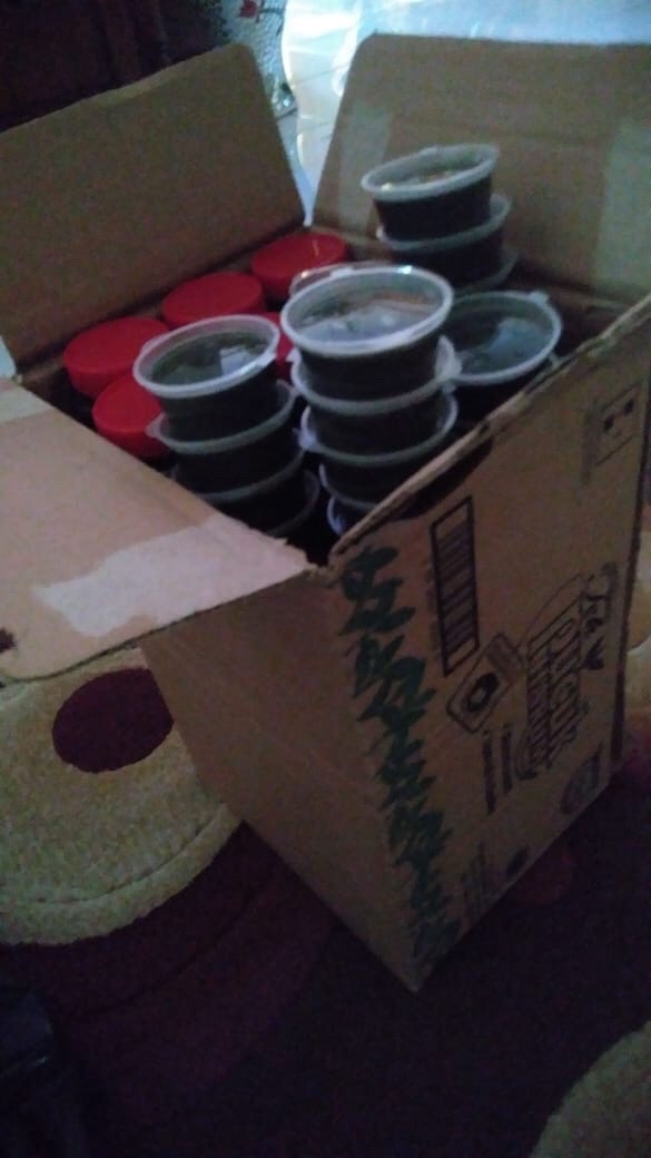 Saos Container Plastik 35ml / Cup Sambal / Tempat Sambal Suapi