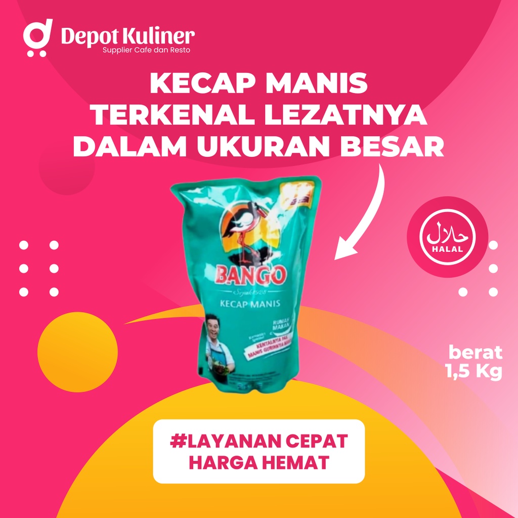 BANGO KECAP MANIS 1.5Kg