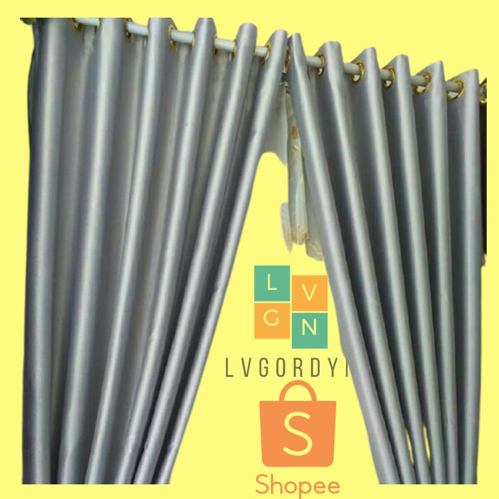 Gorden pintu  gorden jendela  Blackout impor  L 150 cm x T 220 cm rumah minimalis gorden shopee