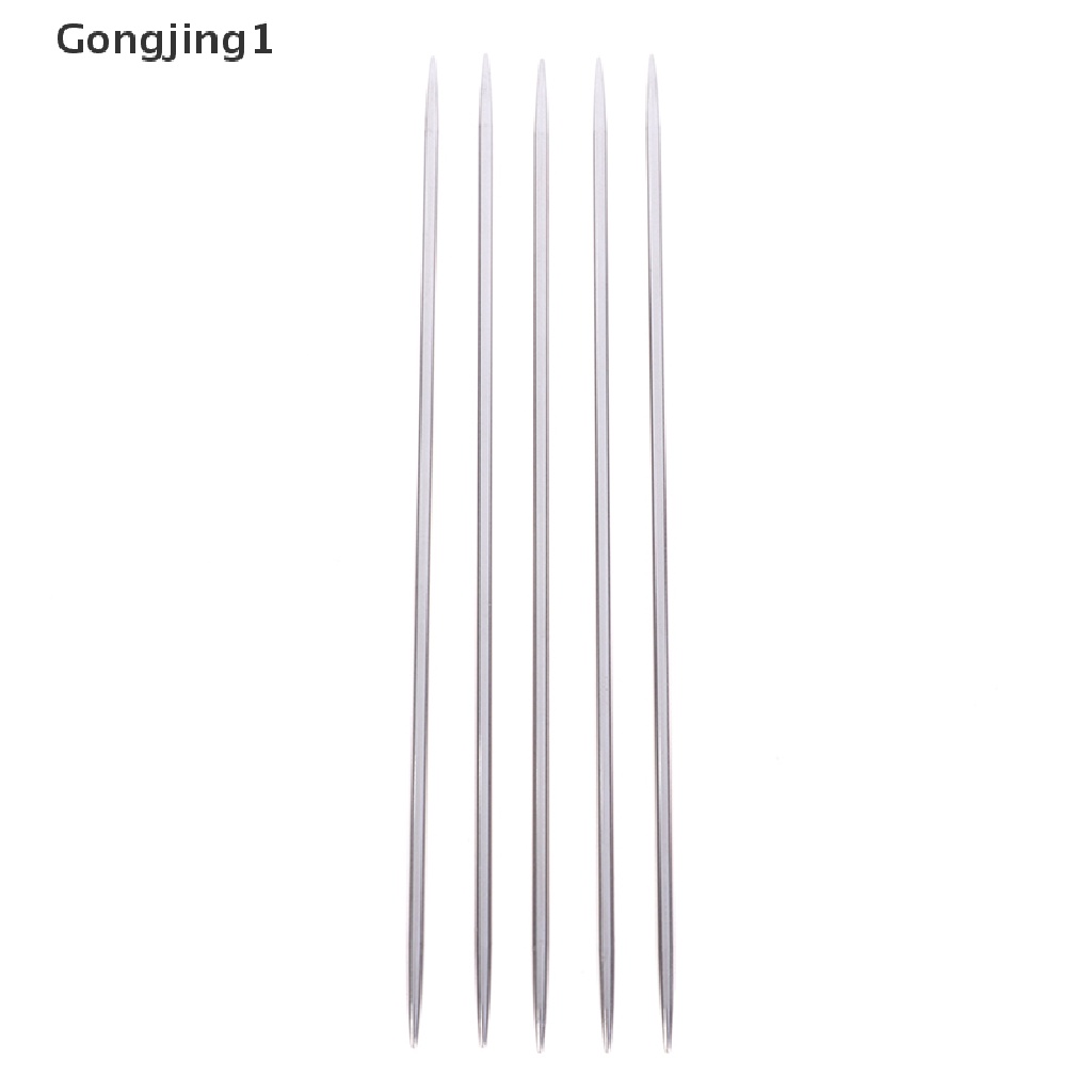Gongjing1 Jarum Rajut Lurus Double Pointed Panjang 20cm