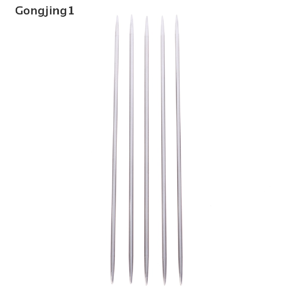 Gongjing1 Jarum Rajut Lurus Double Pointed Panjang 20cm