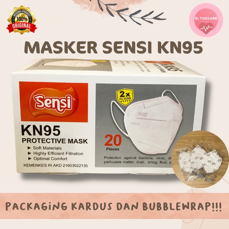 masker SENSI KN95 box 20 pcs