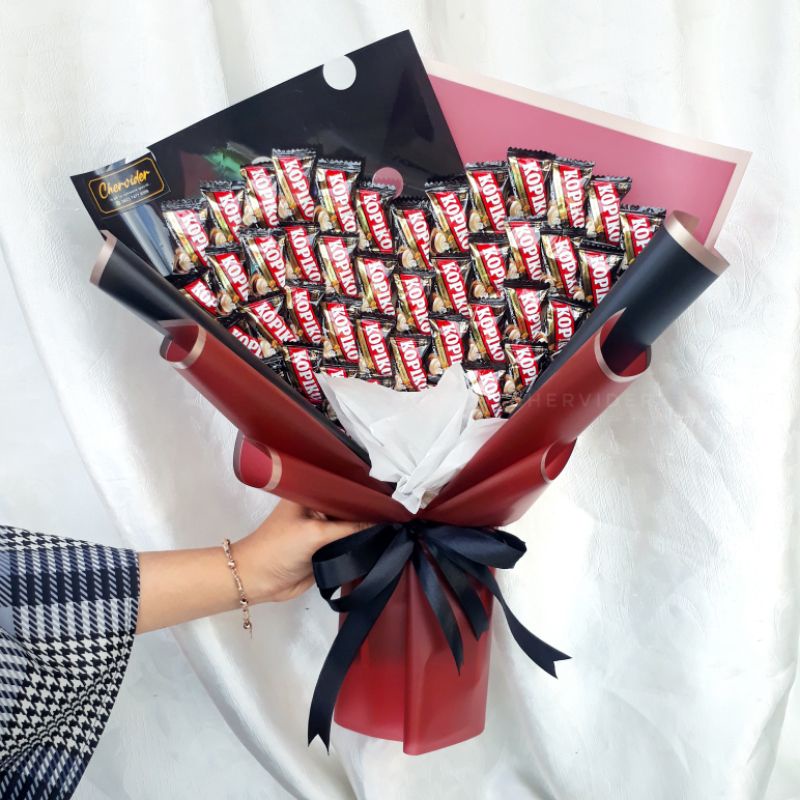 buket permen kado wisuda, birthday