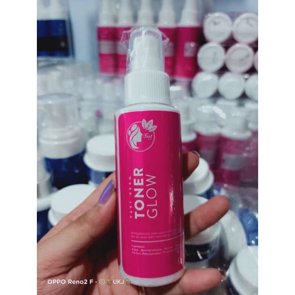 FAST DERM TONER GLOW DAN TONER ACNE GLOW Ecer