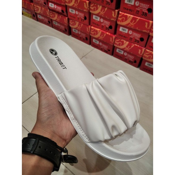 TRISET sandal karet wanita terbaru | sandal karet wanita