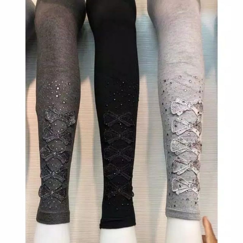 legging allsize import motif pita highwais