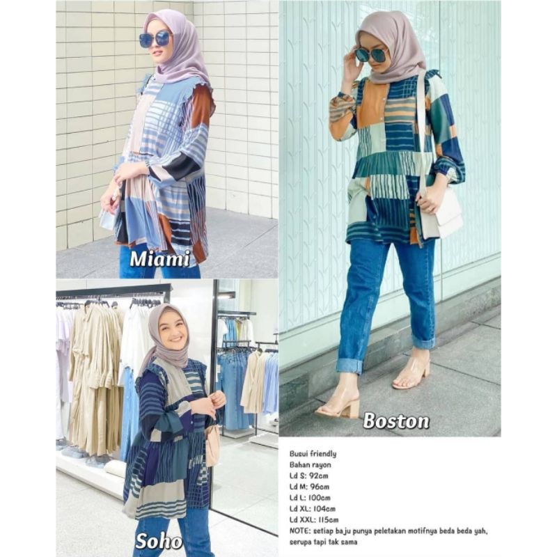 Doris Blouse Vanilla Hijab