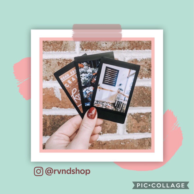 FOTO POLAROID / BISA CUSTOM BACKGROUND