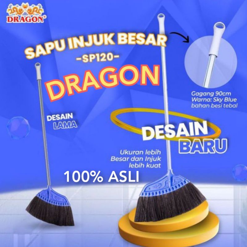 DRAGON SAPU LANTAI IJUK BESAR 100% PRODUCT DRAGON ASLI SAPU INJUK BESAR DRAGON ASLI